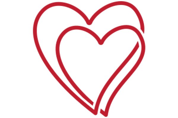 Simplistic Red Heart Logo