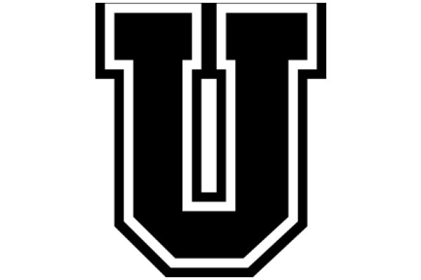 Stylized Letter 'U' with a Modern Twist