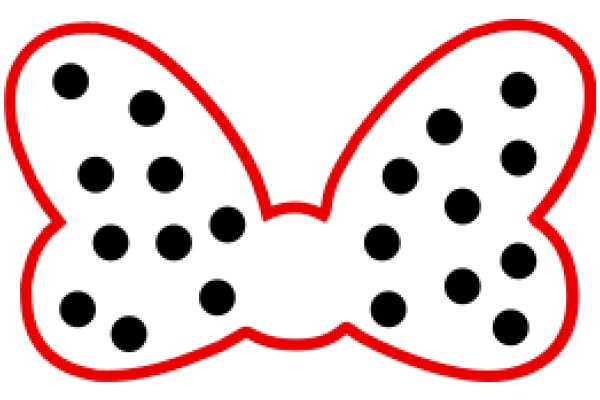 A Red and White Butterfly with Black Dots