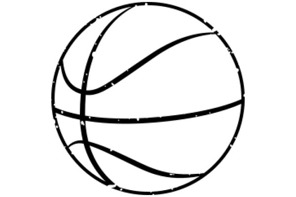 Stylized Basketball Icon