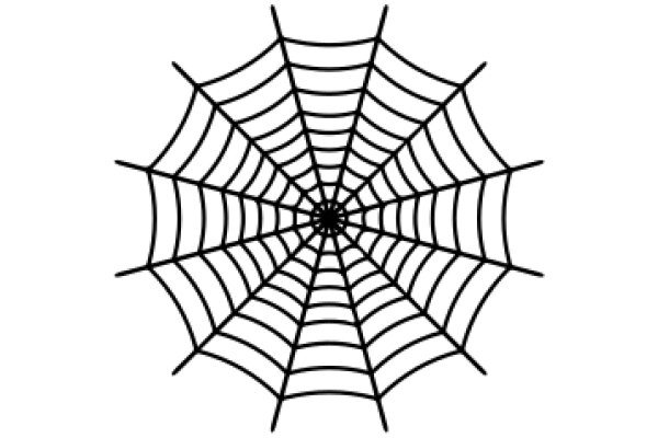 Spider Web Illustration