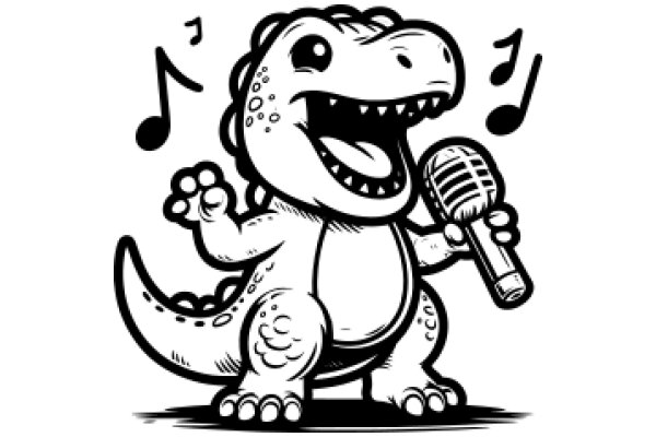 A Musical Adventure with a Friendly Dinosaur