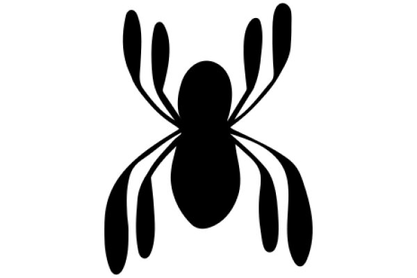 Simplistic Spider Silhouette