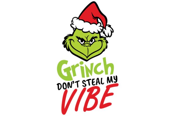 Grinch's Holiday Vibe: A Festive Greeting from the Grinch