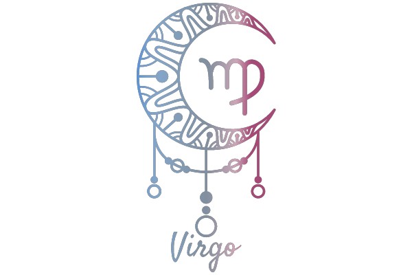 Virgo's Cosmic Charm: A Symbolic Representation of the Astrological Sign