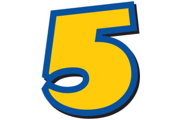 Vibrant Number Five Logo