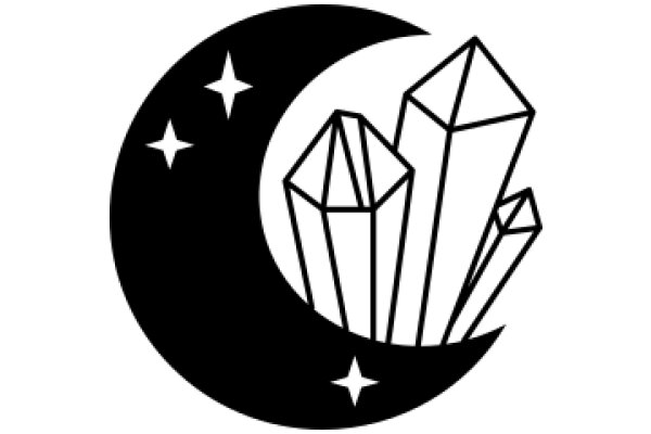 Moonlit Crystals: A Symbol of Hope and Growth