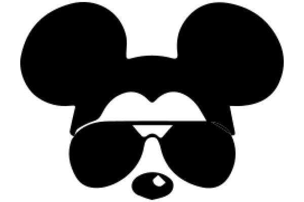 Stylish Mickey Mouse Icon with Sunglasses