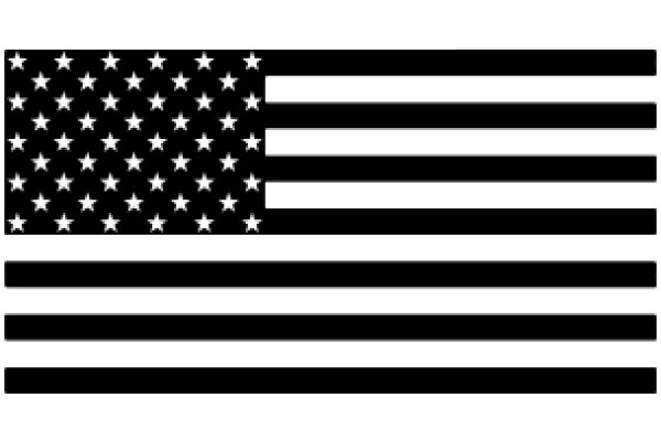 United States Flag with Stripes