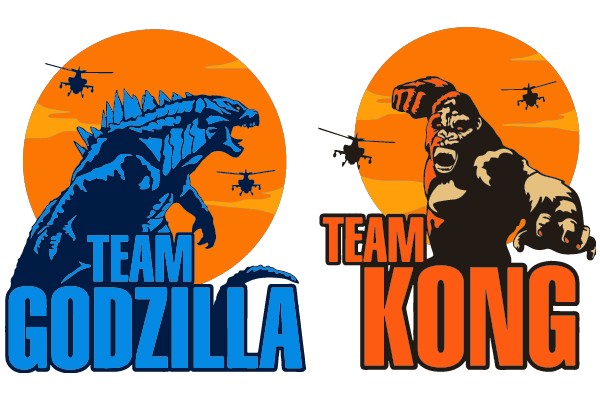 Team Godzilla vs. Team Kong: A Battle for the Ages