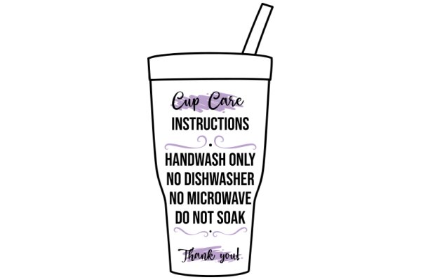 Cup of Care: Instructions for Handwashing and Microwave Use