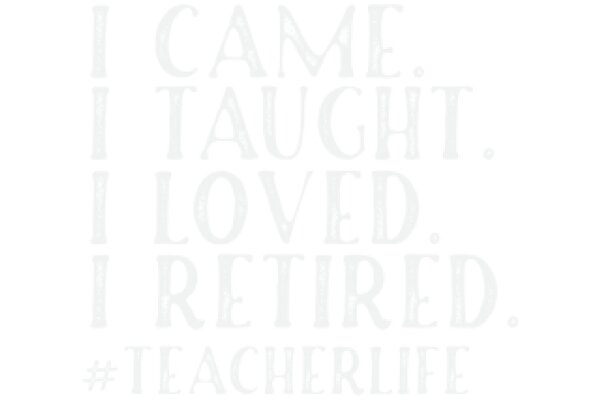 A Journey of Learning and Love: A Teacher's Story