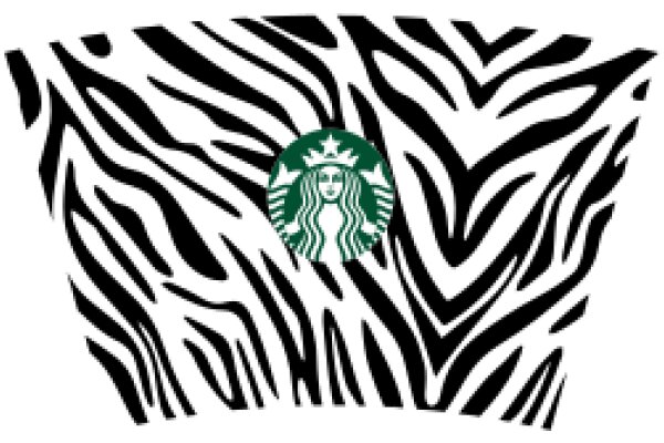 Zebra Print with Starbucks Logo