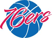 Vibrant Logo of the 76ers Basketball Team