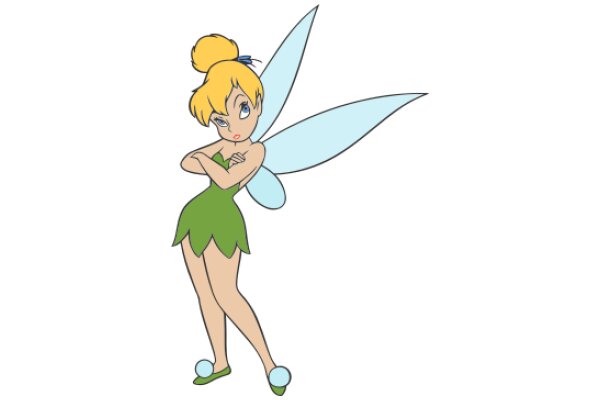 A Whimsical Encounter: A Tale of a Tinkerbell-Inspired Character and Her Adventure