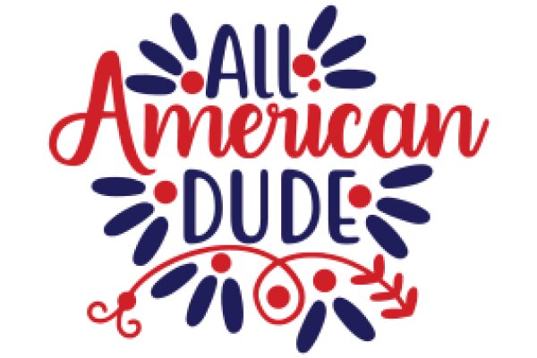 All American Dude: A Graphic Design Showcase