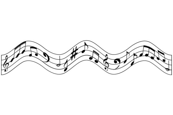 Musical Waveform: A Visual Representation of a Piano Composition