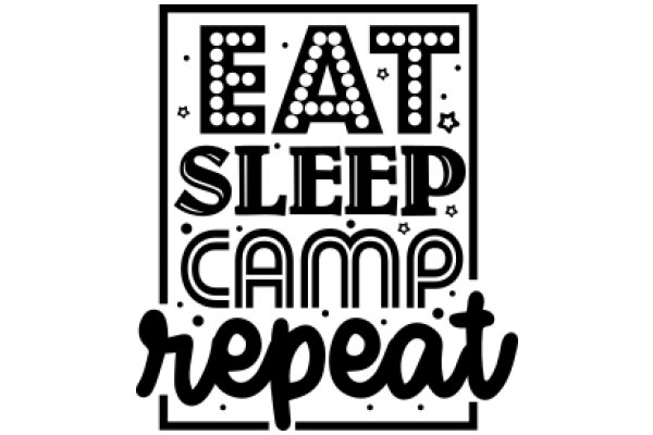 Eat, Sleep, Camp Repeat: A Playful Promotion for a Summer Camp Experience