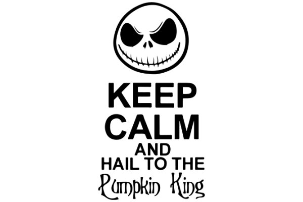 Keep Calm and Hail to the Pumpkin King: A Timeless Halloween Message