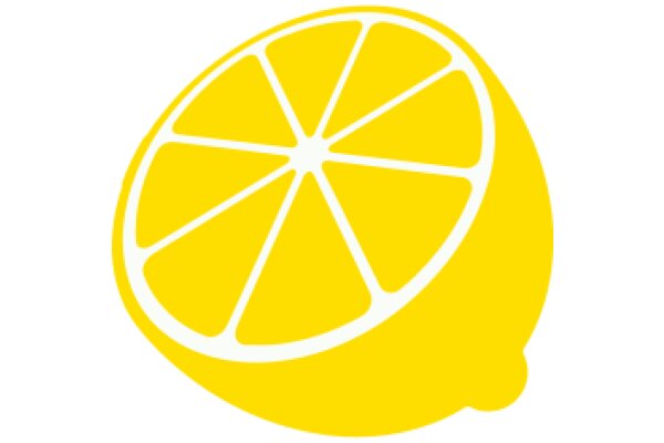 Vibrant Yellow Lemon Logo