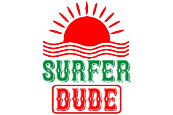 Surfing the Waves of Life: A Symbolic Logo for Surf Dude