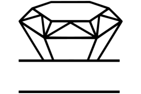 A Stylized Diamond Icon in