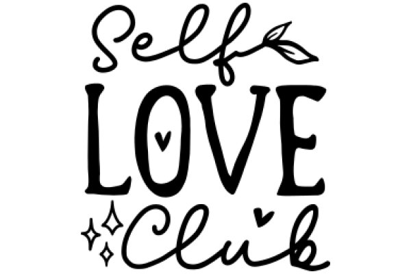 Self-Love Club: A Graphic Design Poster