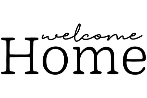 Welcome Home: A Symbol of Hospitality and Comfort