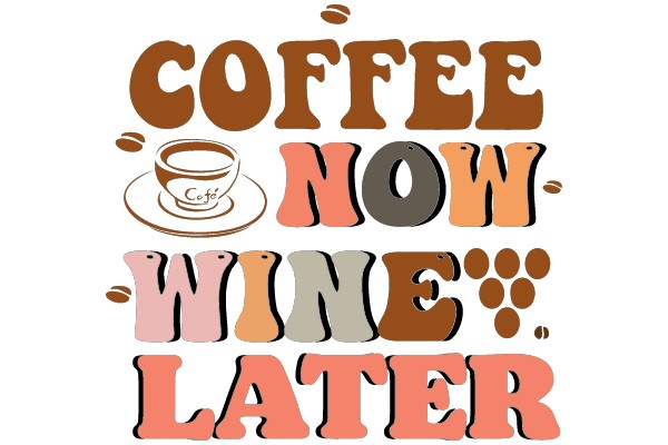 Coffee Now, Wine Later: A Playful Guide to Enjoying Life's Simple Pleasures