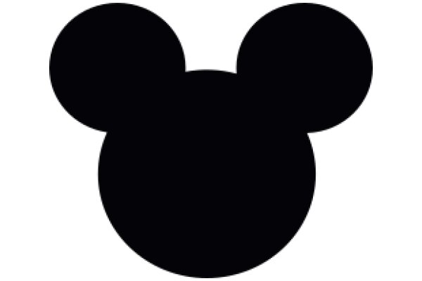 Simplistic Mickey Mouse Ear Icon