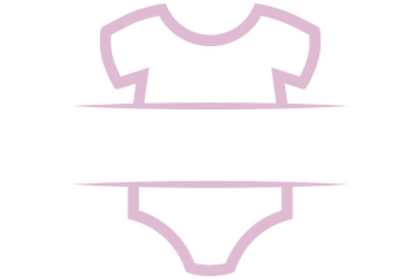 Simplistic Pink Logo on White Background