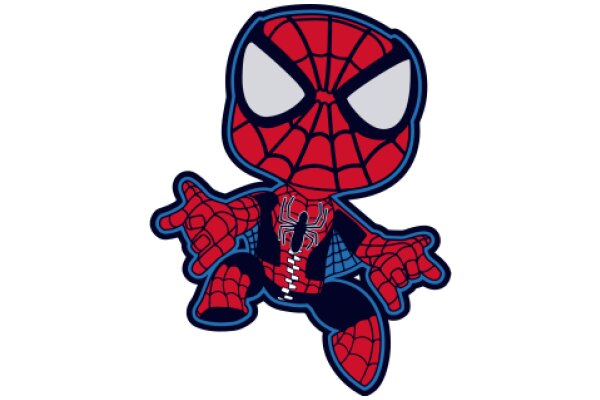 Spider-Man Sticker: A Vibrant and Playful Decoration