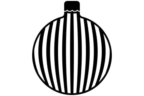 Striped Christmas Ornament