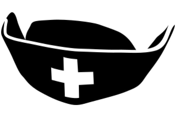 A Icon of a Hat with a Cross on It