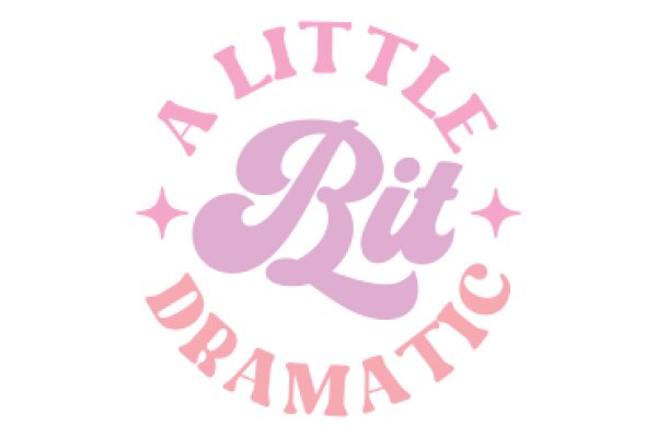 A Little Bit of Drama: A Pink Logo for a Theater Company