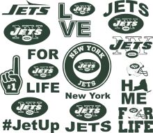 A Collection of New York Jets Memorabilia