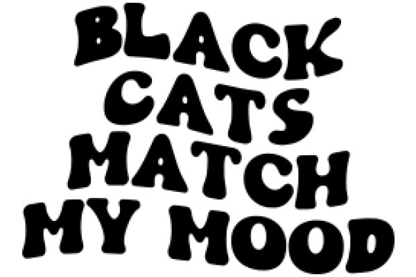 Black Cats, Match My Mood: A Playful Take on Mood and Cats