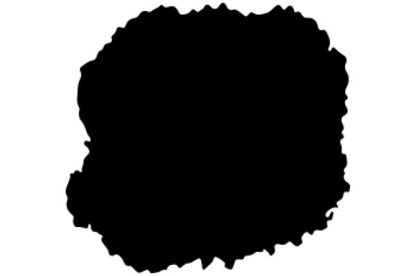 A Silhouette of a Black Object