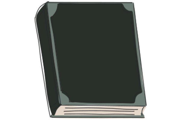 A Solid Book Cover: A Graphic Illustration of a Book Cover