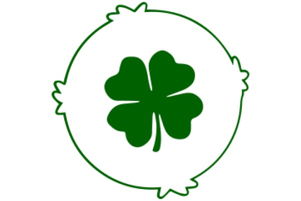 A Simple, Green Clover Logo