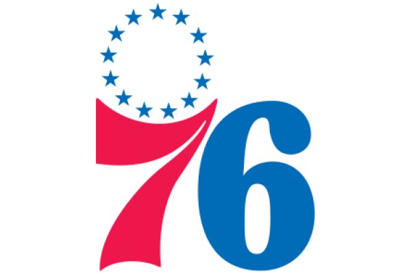 Vibrant Logo of the 76ers Basketball Team