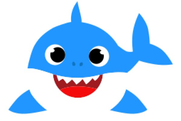 Friendly Blue Shark with a Smile