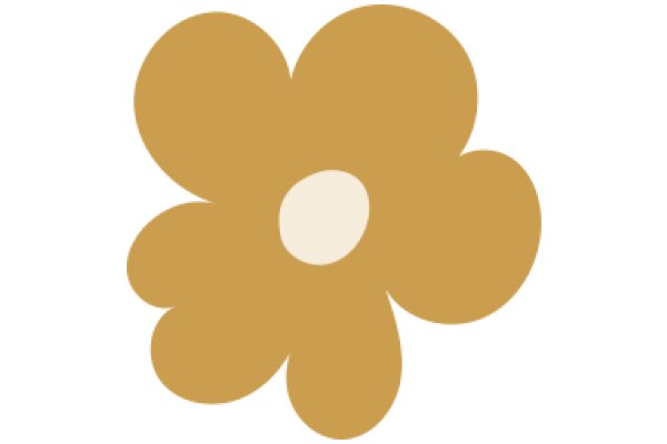 A Simple, Flat Design of a Flower