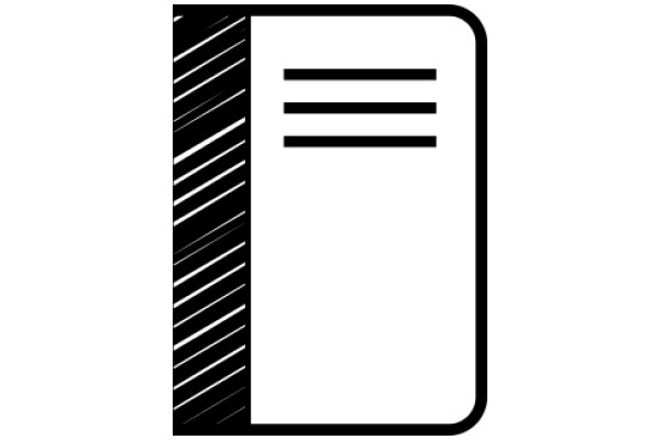 A Simple Icon of a Document or Booklet