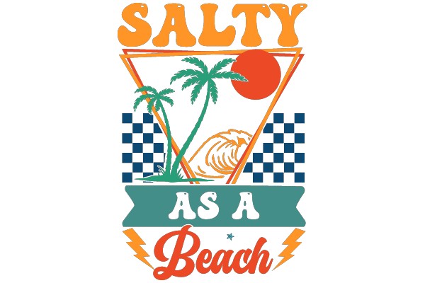 Salt as a Beach: A Graphic Design