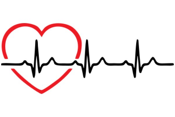 Electrocardiogram Heartbeat Graphic