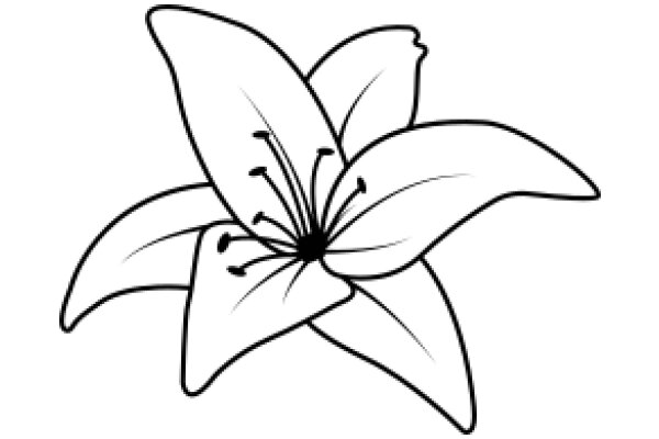 Stylized Flower Illustration