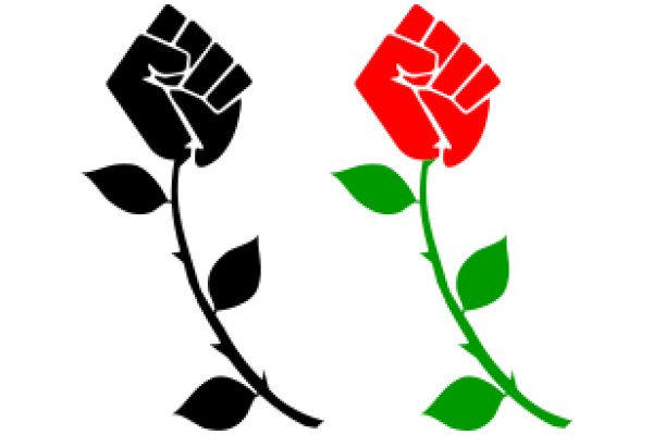 A Symbol of Resistance: A Red Rose with a Fist