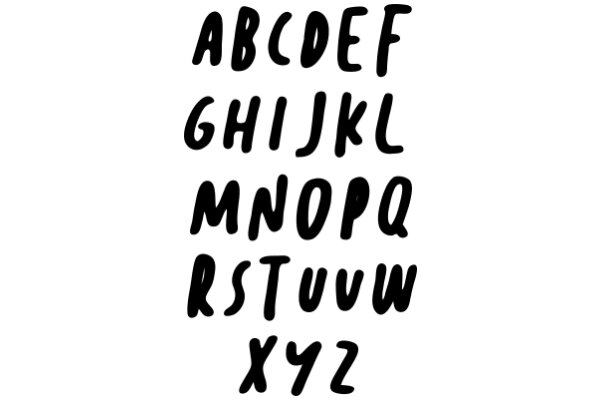 Alphabet Chart: A Visual Guide to the English Alphabet