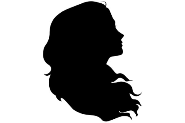 Silhouette of a Woman's Profile